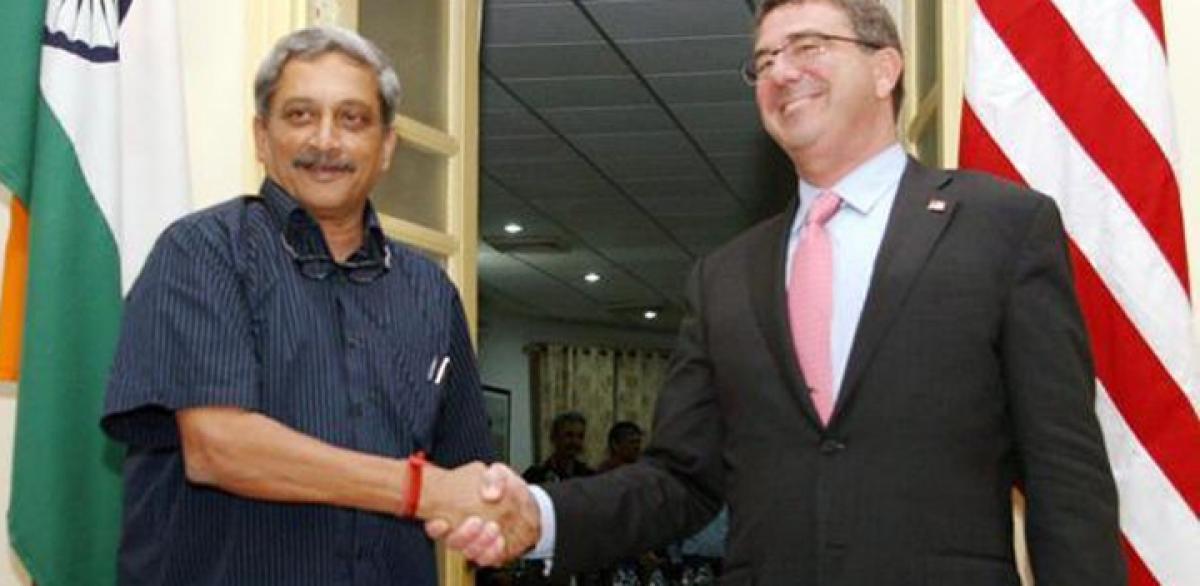 Ashton Carter had productive conversation with Manohar Parrikar: Pentagon